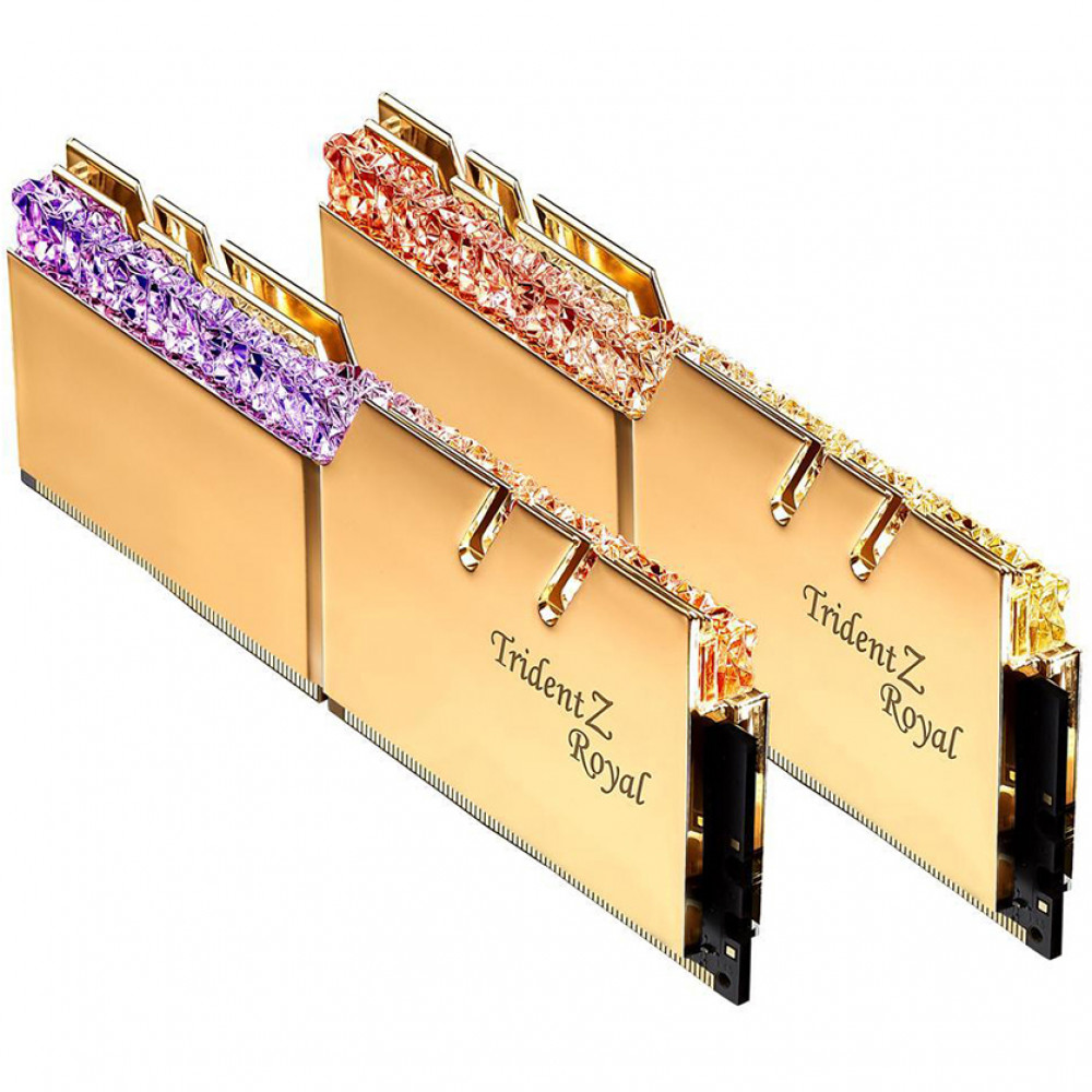 ОЗУ G.Skill TridentZ Royal 16GB F4-4400C18D-16GTRGC DIMM, DDR4, 16 Гб (2 х 8 Гб), 4400 МГц — фото товара