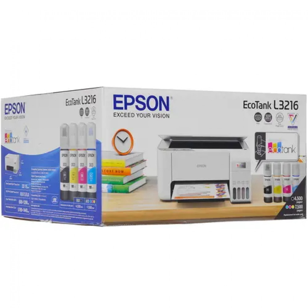 МФУ Epson EcoTank L3216 C11CJ68518 А4, Струйный, Цветная - миниатюра 11