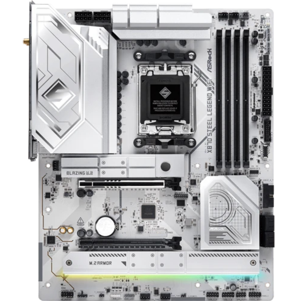 Материнская плата ASRock X870 STEEL LEGEND WIFI ATX, AMD AM5 — фото товара