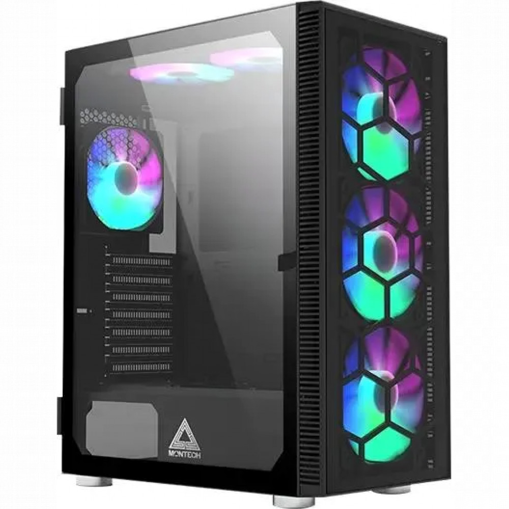 Корпус Montech X3 GLASS Черный X3 GLASS BL Mid-Tower — фото товара
