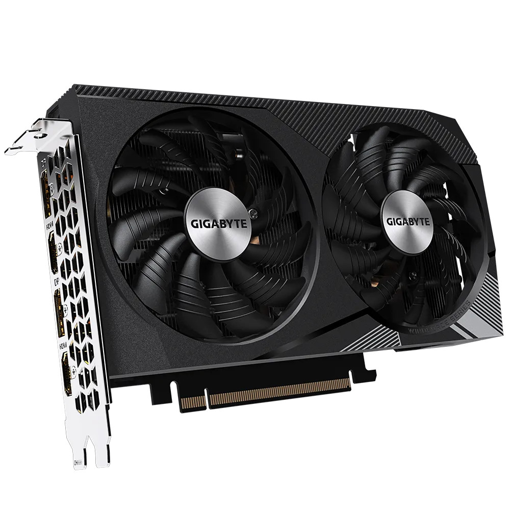 Видеокарта Gigabyte RTX 3060 WINDFORCE OC GV-N3060WF2OC-12GD 12 ГБ — фото товара