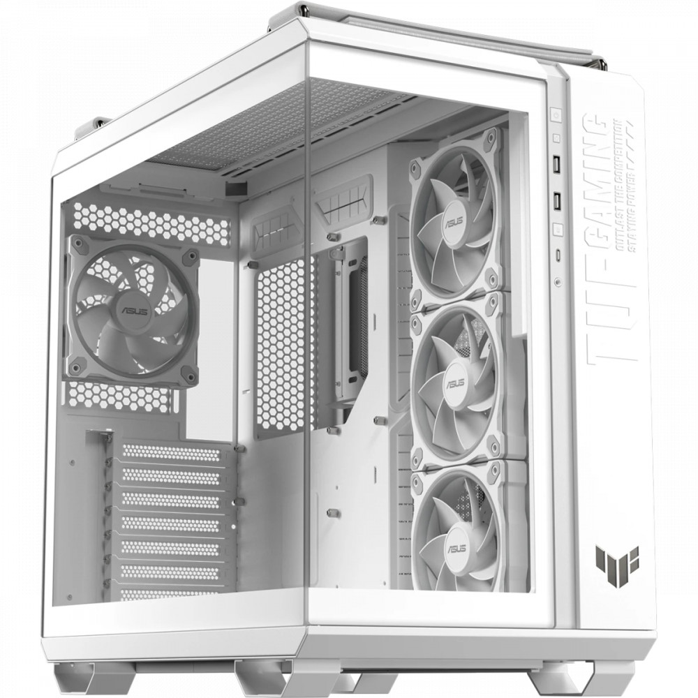 Корпус Asus TUF GAMING GT502 HORIZON TG ARGB WHITE Mid-Tower - миниатюра 2