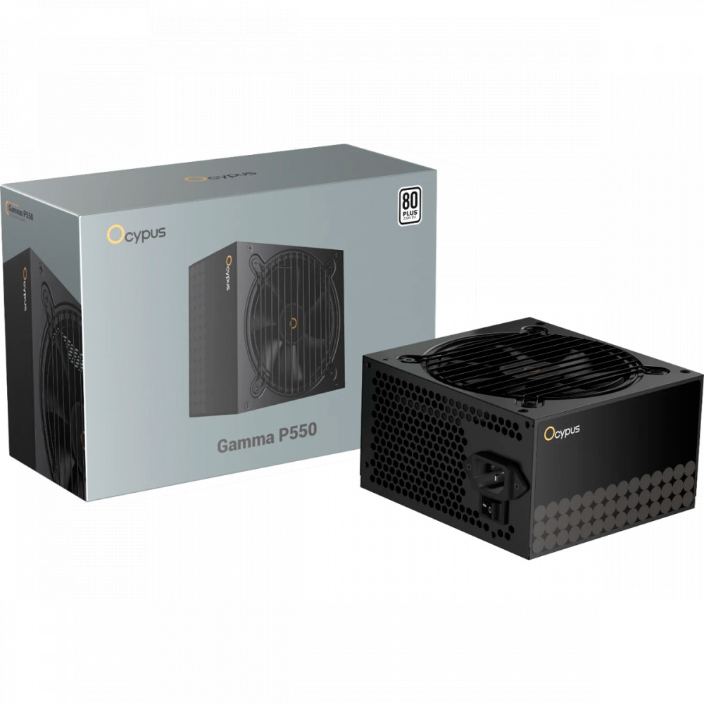 Блок питания Ocypus Gamma P550 Gamma-P550-W1HDBK024X-EU 550 Вт - миниатюра 3