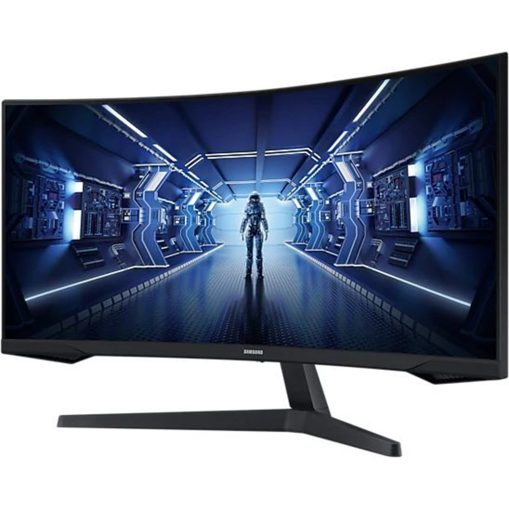 Монитор Samsung Odyssey G5 LC34G55TWWIXCI 34 ", VA, Ultra-Wide QHD 3440x1440 (21:9), 165 Гц - миниатюра 3