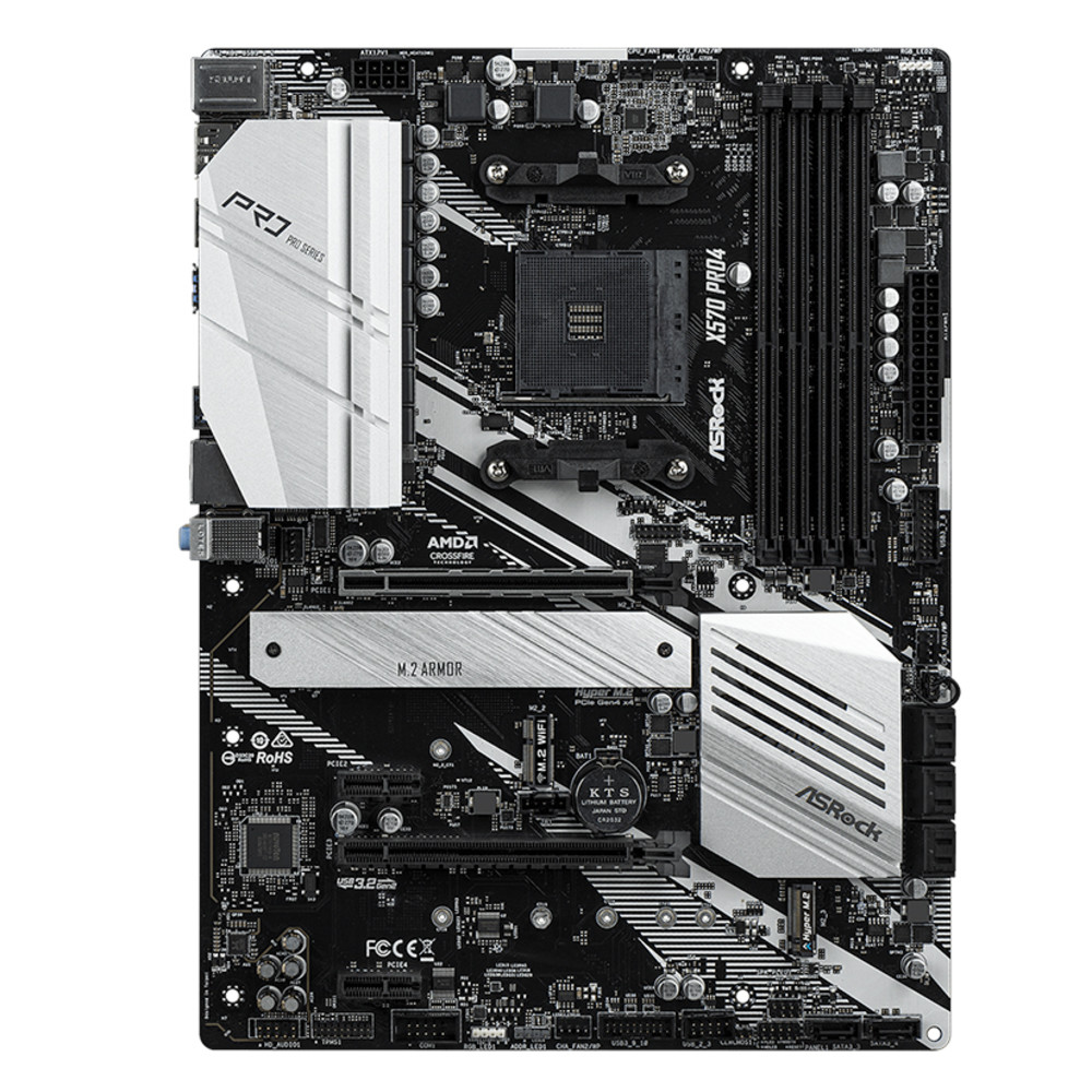 Материнская плата ASRock X570 PRO4 ATX, AMD AM4 - миниатюра 2