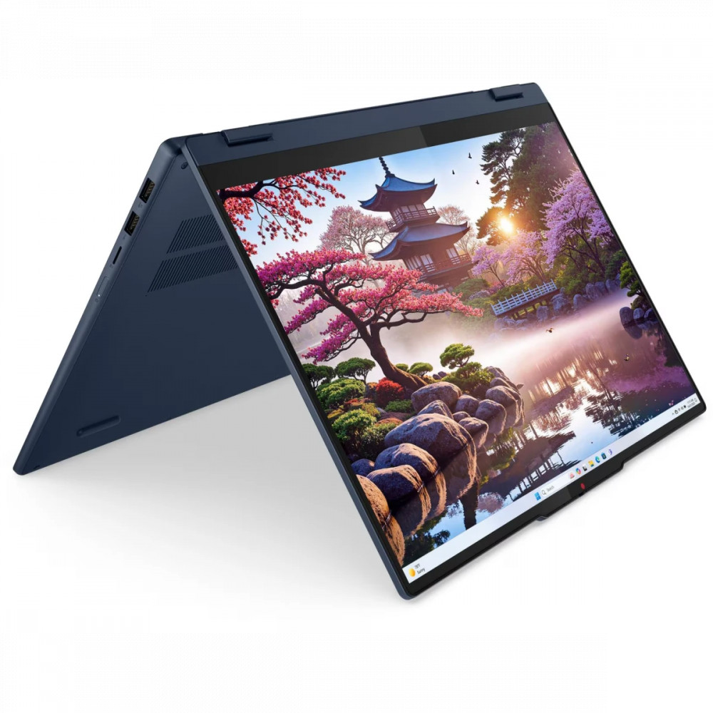 Ноутбук Lenovo IdeaPad 5 2-in-1 16AKP10 Cosmic Blue 83KU0013US 16 ", WUXGA 1920x1200 (16:10), AMD, Ryzen AI 7, 16 Гб, 1 ТБ, Radeon 860M, Windows 11 Home — фото товара
