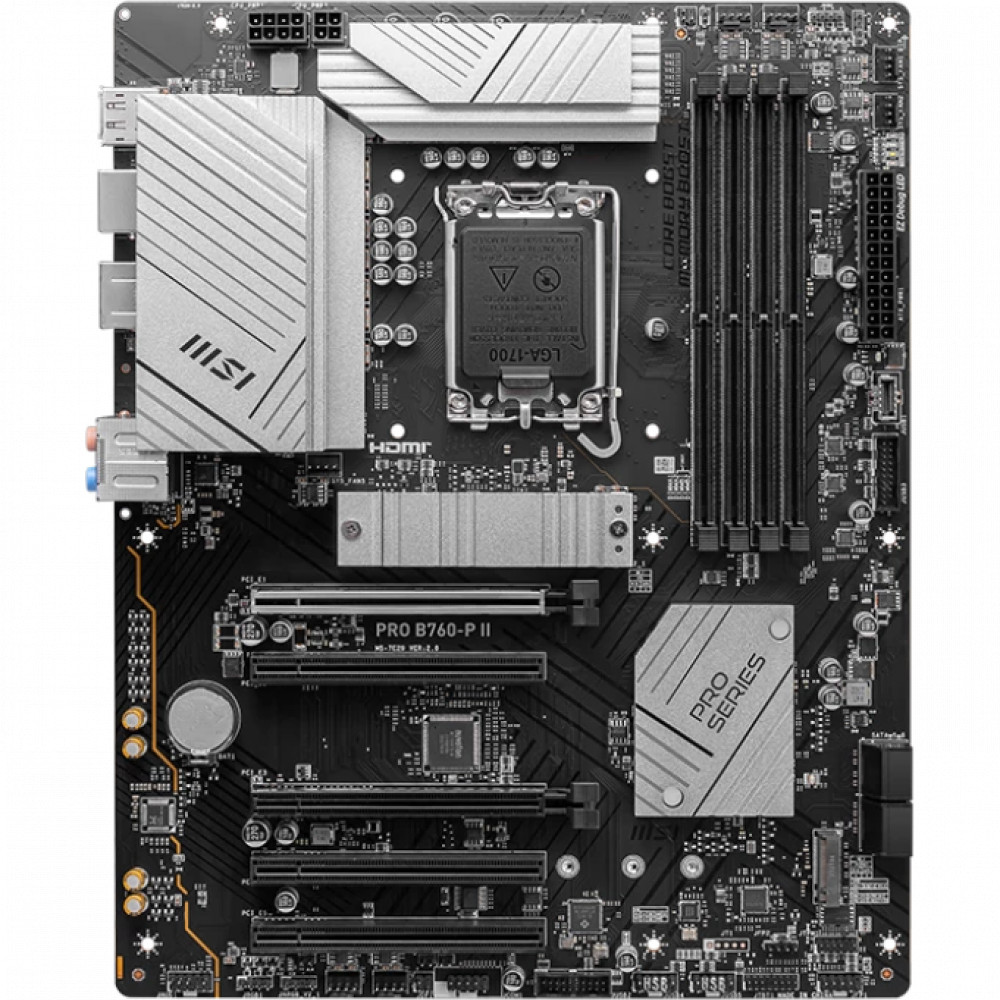 Материнская плата MSI B760 S1700 ATX PRO B760-P II ATX, LGA 1700 - миниатюра 2