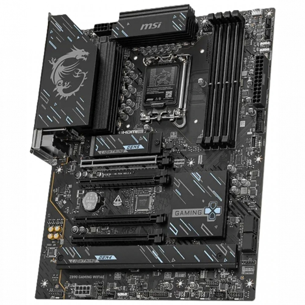 Материнская плата MSI Z890 GAMING WIFI6E ATX, LGA 1851 - миниатюра 2
