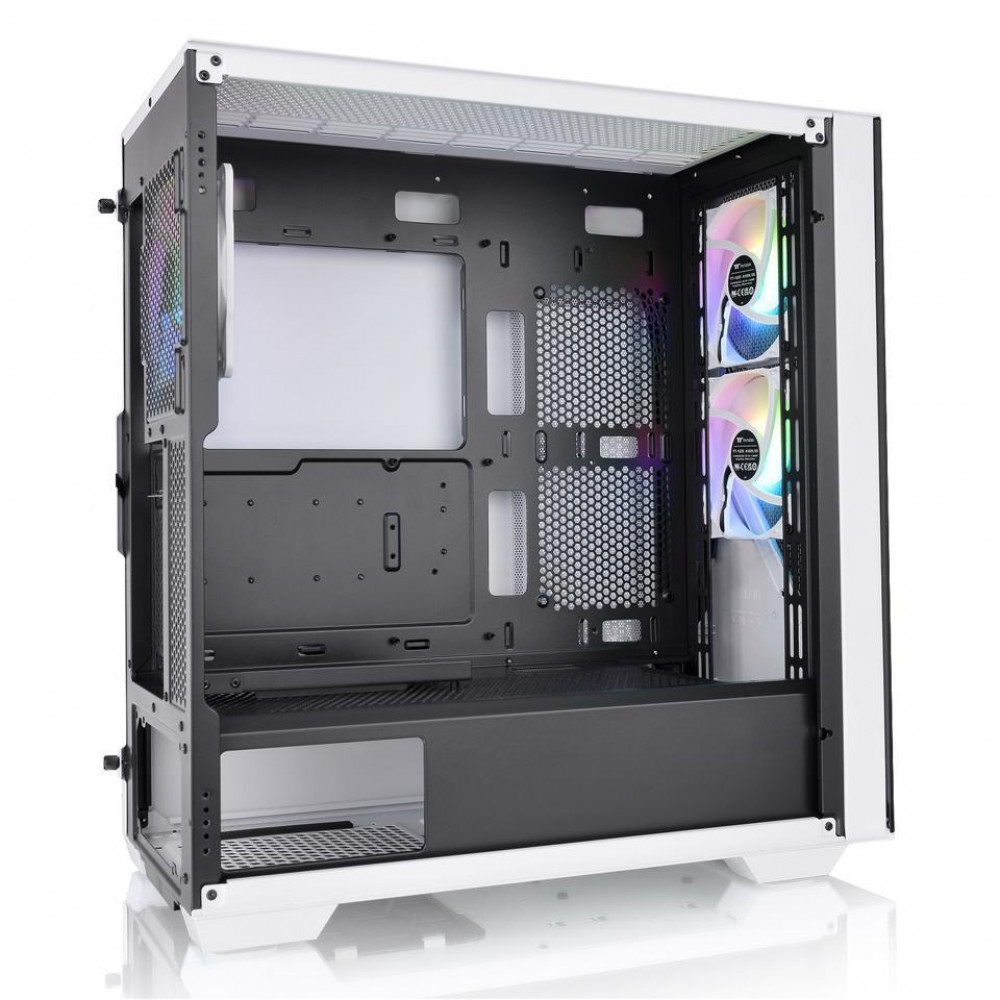 Корпус Thermaltake Divider 370 TG ARGB Snow CA-1S4-00M6WN-00 Mid-Tower - миниатюра 4