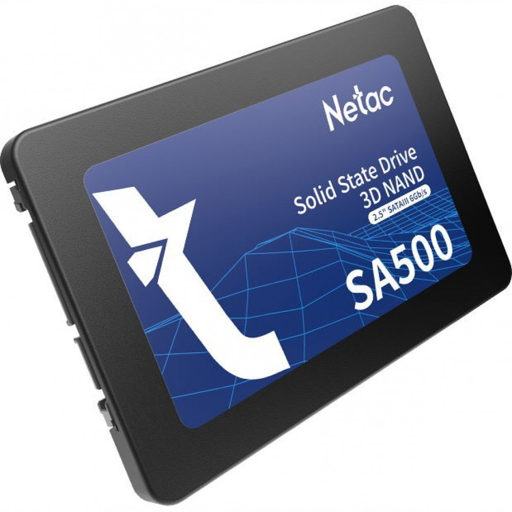 Жесткий диск Netac SA500 NT01SA500-512-S3X SSD (твердотельные), 512 ГБ, 2.5 дюйма, SATA - миниатюра 3