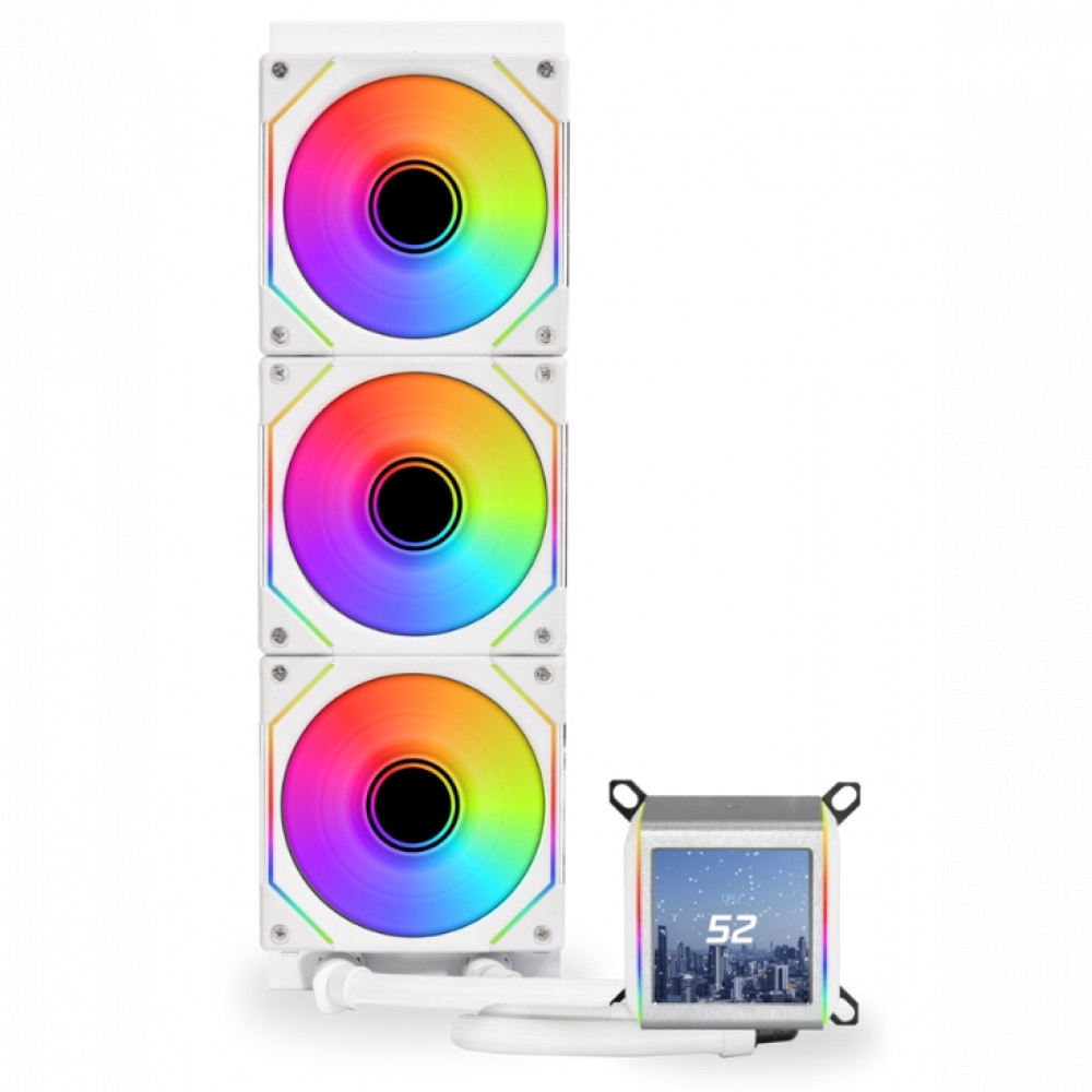 Система охлаждения Lian Li Galahad II LCD SL-INF 360 G89.GA2ALCD36INW.00 Для процессора - миниатюра 2