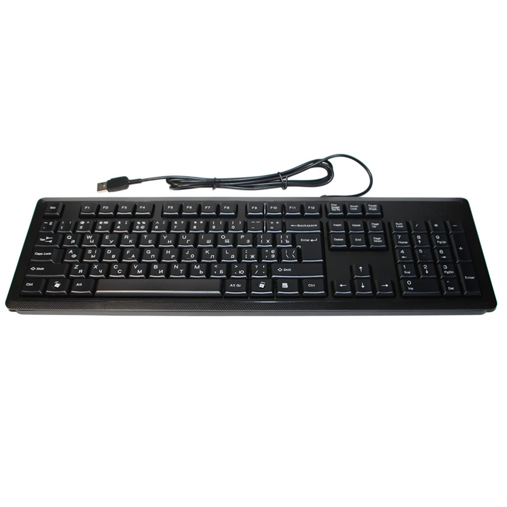 Клавиатура A4Tech KR-92 - Black — фото товара