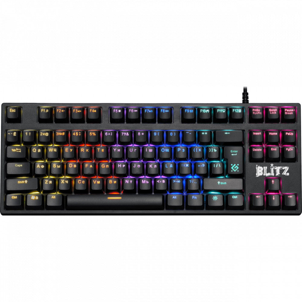 Клавиатура Defender Blitz GK-240L 45240 Проводная, USB - миниатюра 2