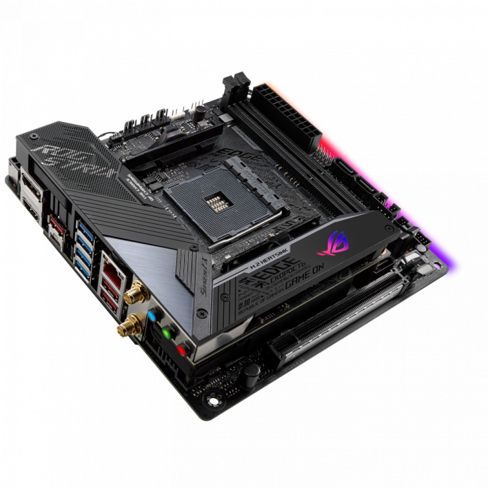 Материнская плата Asus ROG STRIX X570-I GAMING 90MB1140-MVAAY0 Mini-ITX, AMD AM4 - миниатюра 3