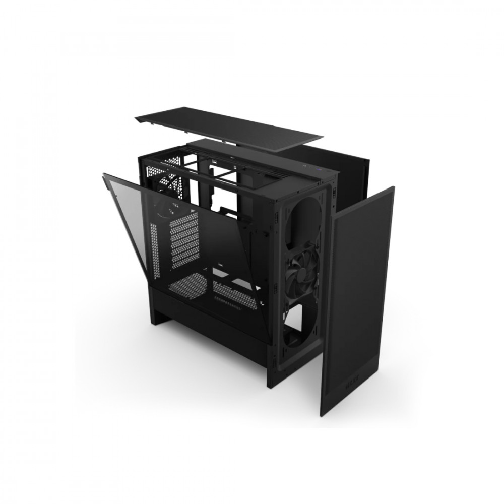 Корпус NZXT H5 Flow 2024 Black CC-H52FB-01 Mid-Tower - миниатюра 5