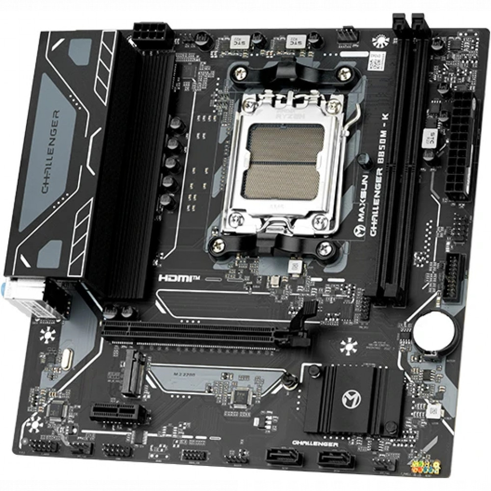 Материнская плата Maxsun Challenger B850M-K 6940709662489 Micro-ATX, AMD AM5 - миниатюра 3