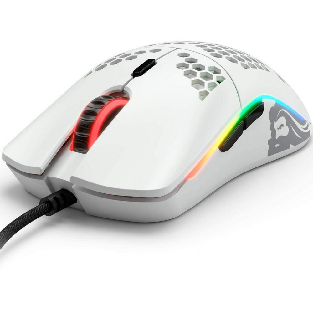 Мышь GLORIOUS Model O Minus White GOM-WHITE Игровые, Проводная - миниатюра 2