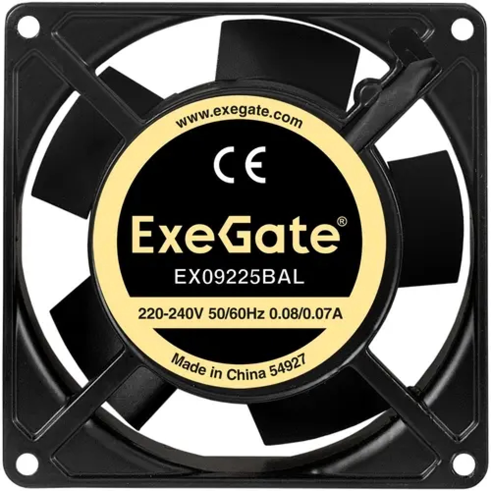Система охлаждения ExeGate EX09225BAL EX289003RUS Для системного блока — фото товара