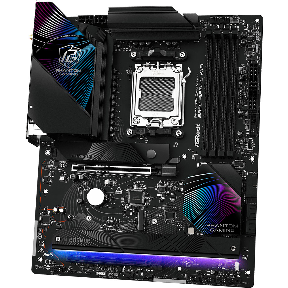 Материнская плата ASRock B850 RIPTIDE WIFI ATX, AMD AM5 - миниатюра 4
