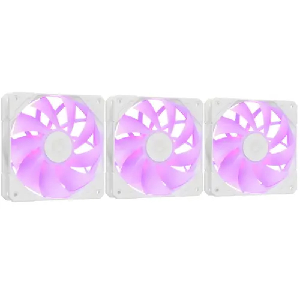 Система охлаждения ID-Cooling TF-12025-PRO ARGB TRIO WHITE Для системного блока — фото товара