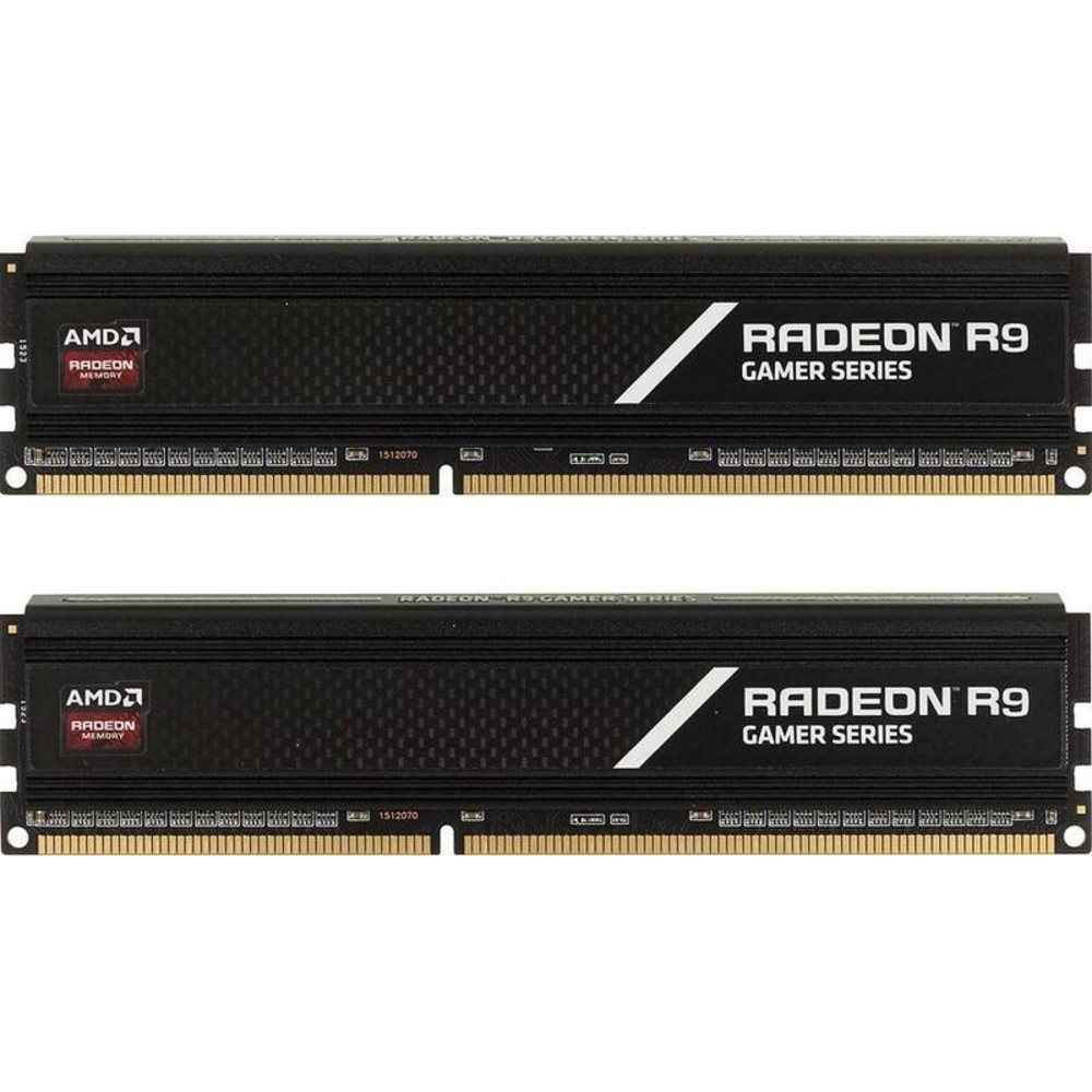 ОЗУ AMD Radeon R9 Gamer Series Black R9S432G3206U2K DIMM, DDR4, 32 Гб (2 х 16 Гб), 3200 МГц — фото товара