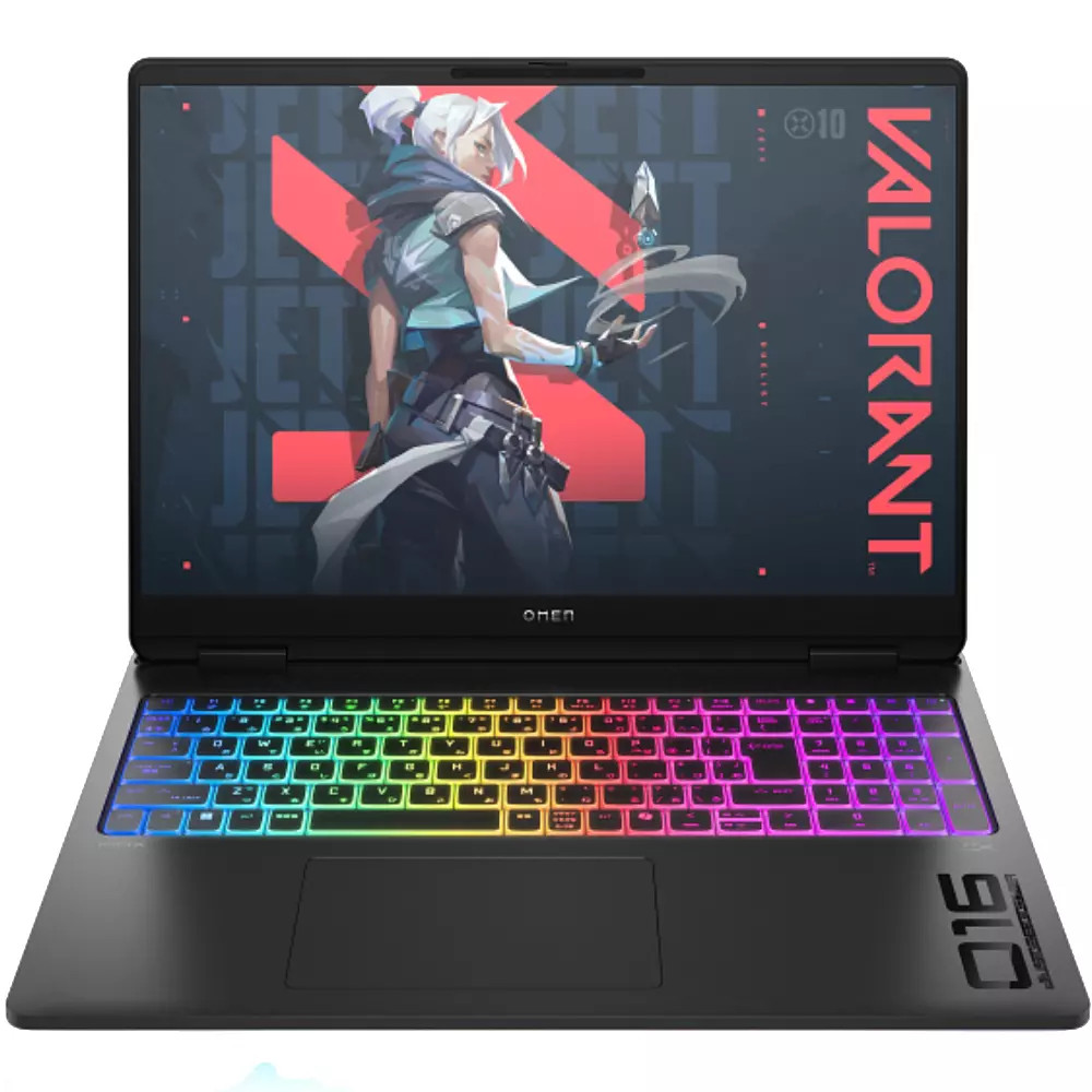 Ноутбук HP OMEN 16-ah0011ci D02E3EA 16 ", WQXGA 2560x1600 (16:10), Intel, Core Ultra 7, 32 Гб, 1 ТБ, NVIDIA GeForce RTX5080 — фото товара
