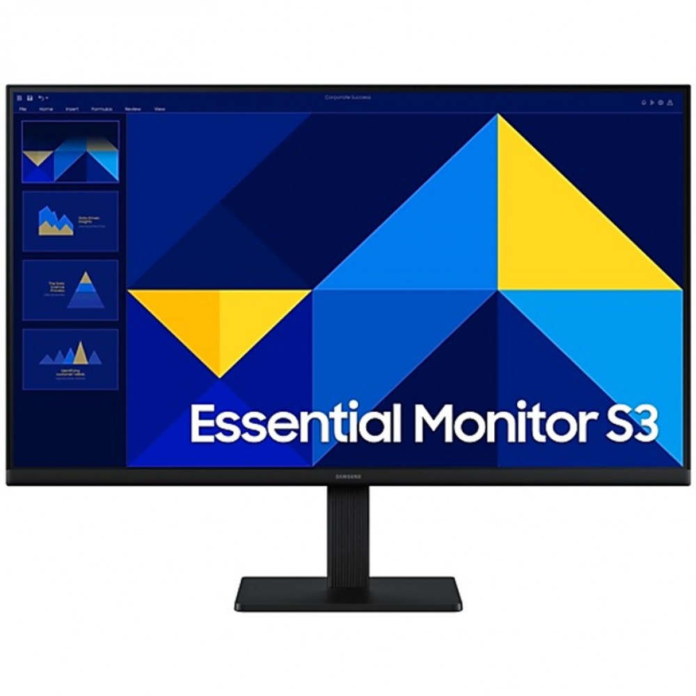 Монитор Samsung Essential S3 LS27D304GAIXCI 27 ", IPS, Full HD 1920x1080 (16:9), 100 Гц — фото товара