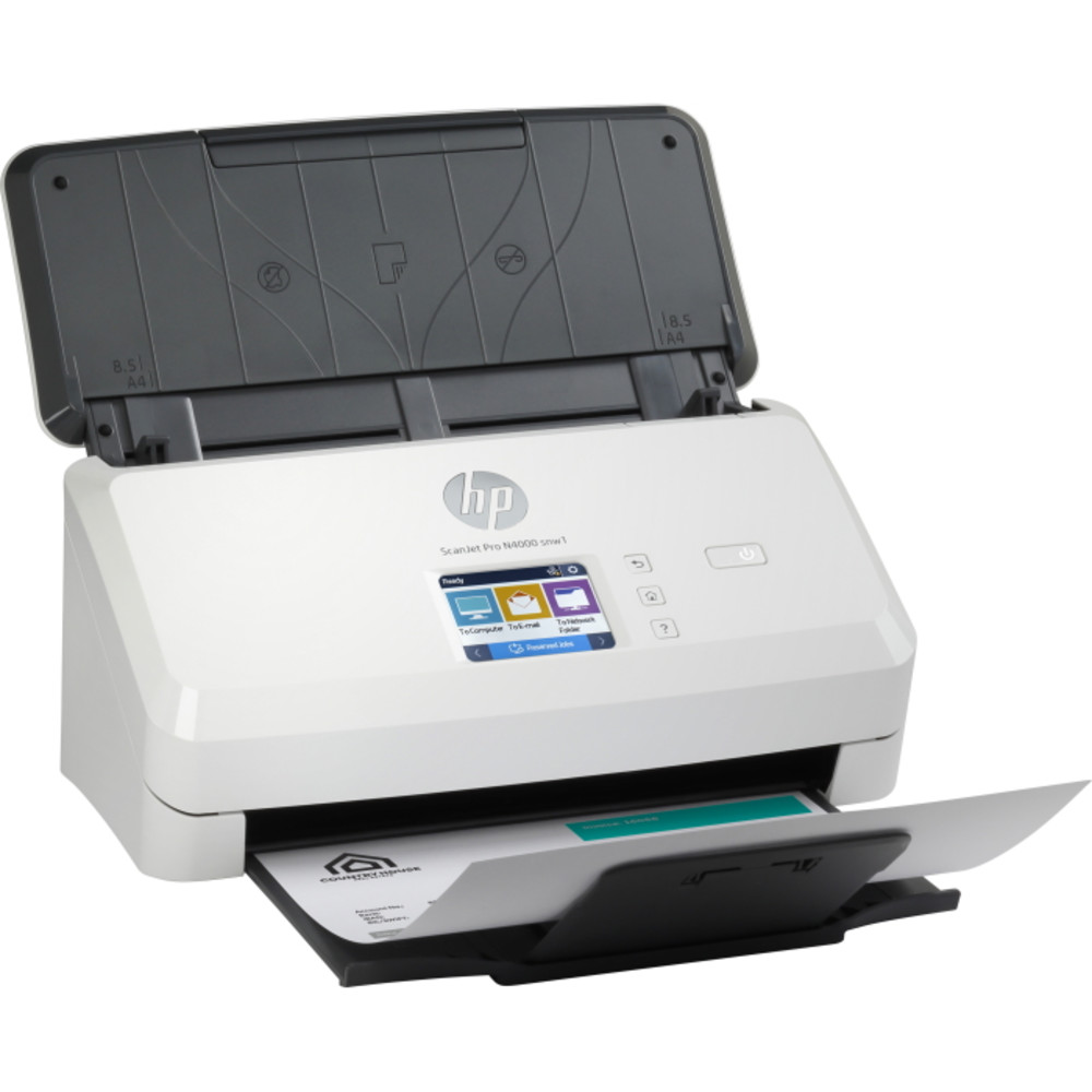 Протяжный сканер HP ScanJet Pro N4000 snw1 6FW08A A4, CIS — фото товара