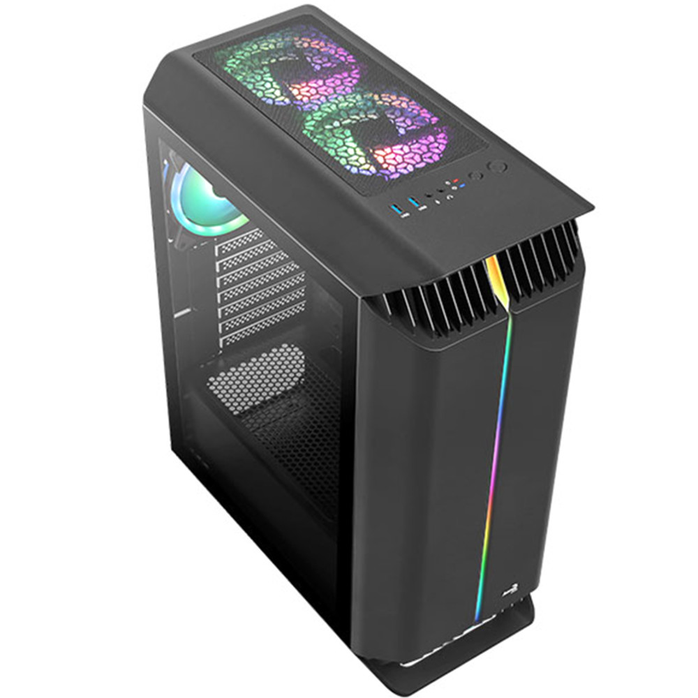 Корпус Aerocool Gladiator Duo-G-BK-v1 ACCM-PB27033.11 Mid-Tower - миниатюра 2