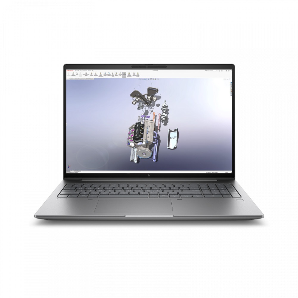 Ноутбук HP ZBook X G1i B72W3ET 16 ", WUXGA 1920x1200 (16:10), Intel, Core Ultra 7, 32 Гб, 1 ТБ, nVidia RTX PRO 2000 Blackwell, Windows 11 Pro - миниатюра 2