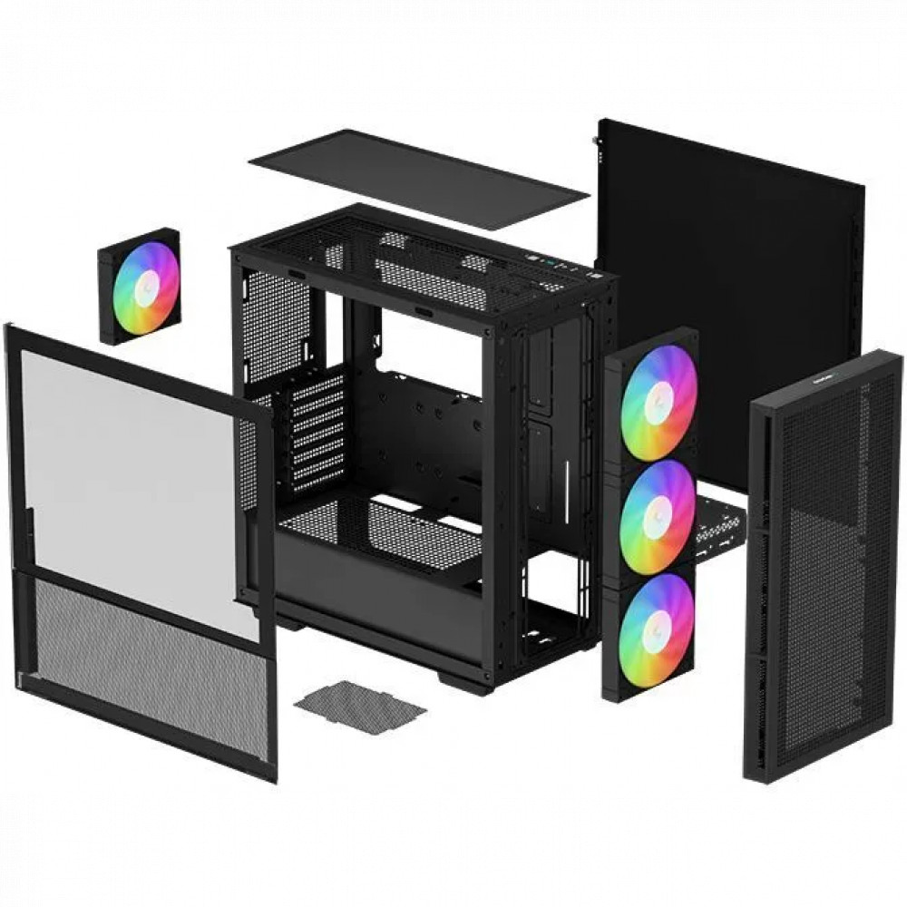 Корпус Deepcool CH560 R-CH560-BKAPE4-G-1 Mid-Tower - миниатюра 6