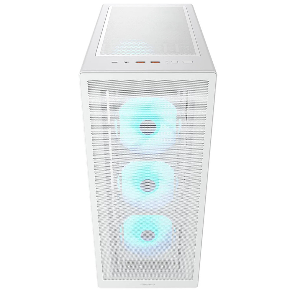 Корпус Cougar MX220 RGB White CGR-2AC8W-RGB Mid-Tower - миниатюра 2