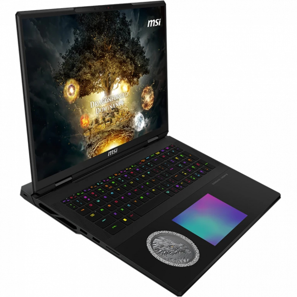 Ноутбук MSI Titan Dragon Edition 18 HX AI A2XWJG-205RU 9S7-1824A5-205 18 ", 4K Ultra HD + 3840x2400 (16:10), Intel, Core Ultra 9, 64 Гб, 4 ТБ, nVidia GeForce RTX 5090, Windows 11 Home — фото товара