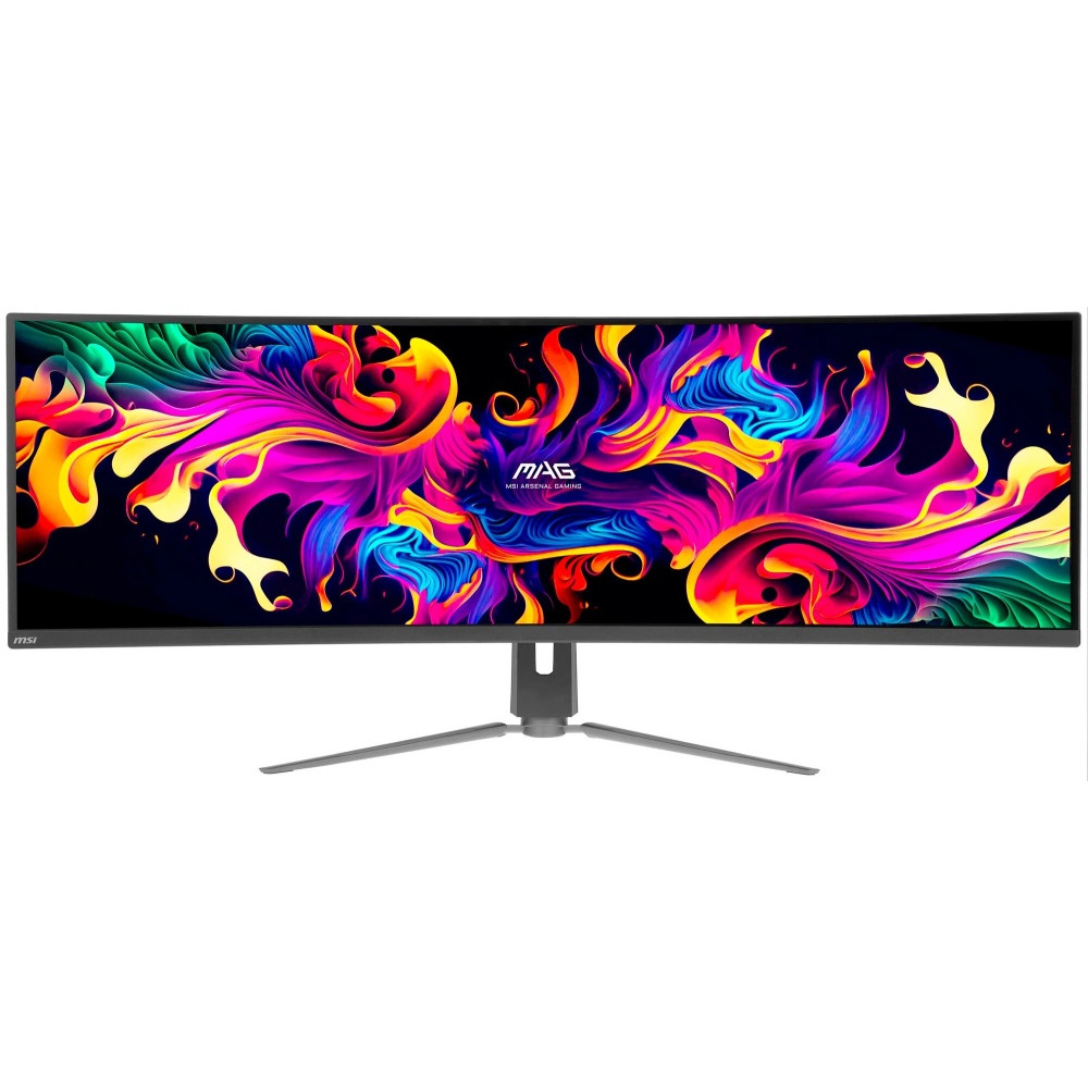 Монитор MSI MPG 491CQP 9S6-3FA84T-034 49 ", QD-OLED, Dual Quad HD 5120x1440 (32:9), 144 Гц — фото товара