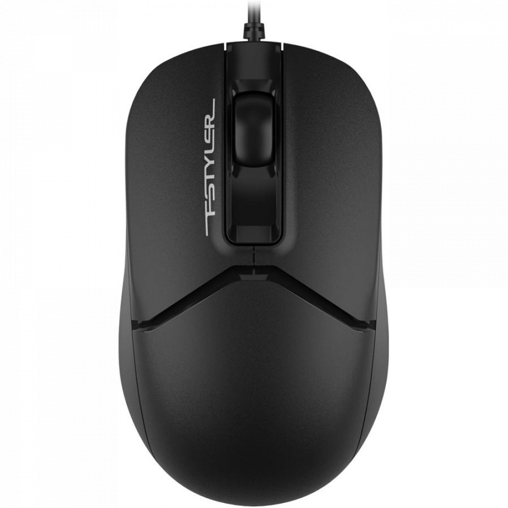 Мышь A4Tech Fstyler FM12ST FM12ST BLACK Бюджетные, Проводная — фото товара