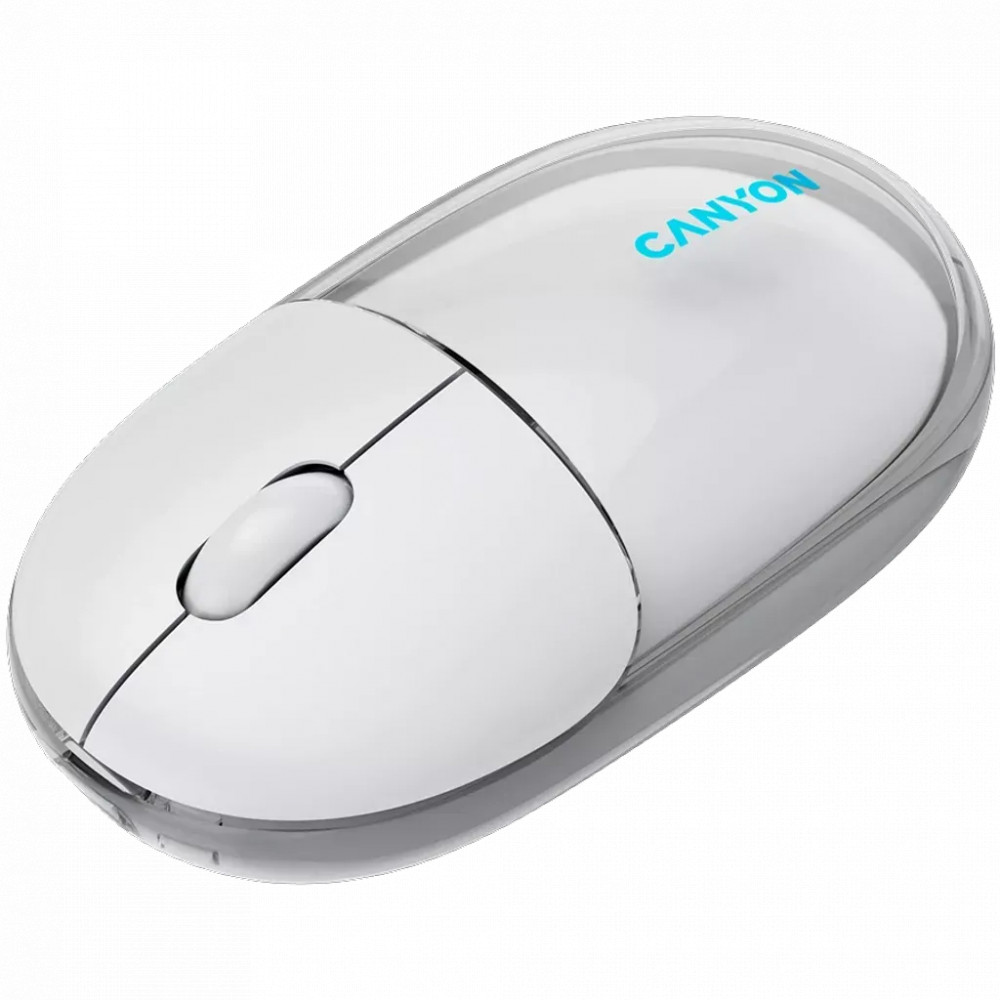 Мышь Canyon OnClick 24 BT White CNS-CMSW24W Бюджетные, Беспроводная - миниатюра 3