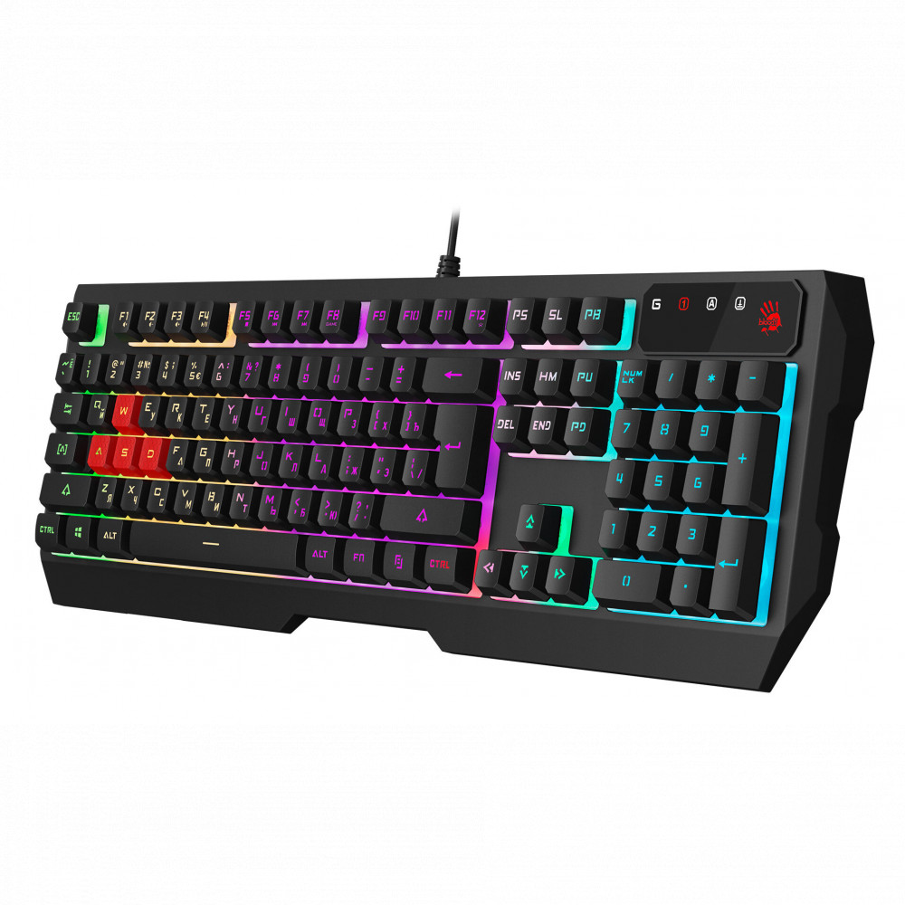 Клавиатура A4Tech Bloody B140N Проводная, USB - миниатюра 3