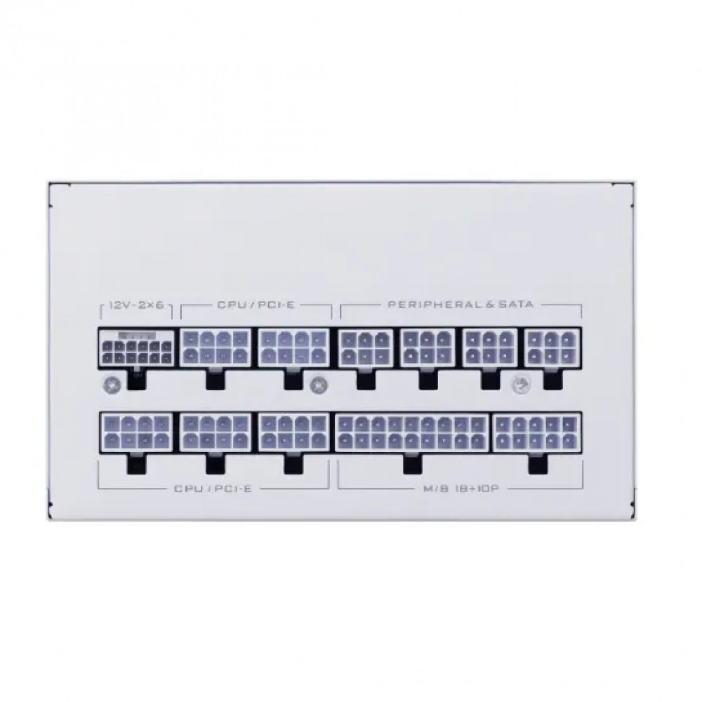Блок питания Lian Li SX1200P WHITE G9P.SX1200P.W000.EU 1200 Вт, 80+ Platinum - миниатюра 3