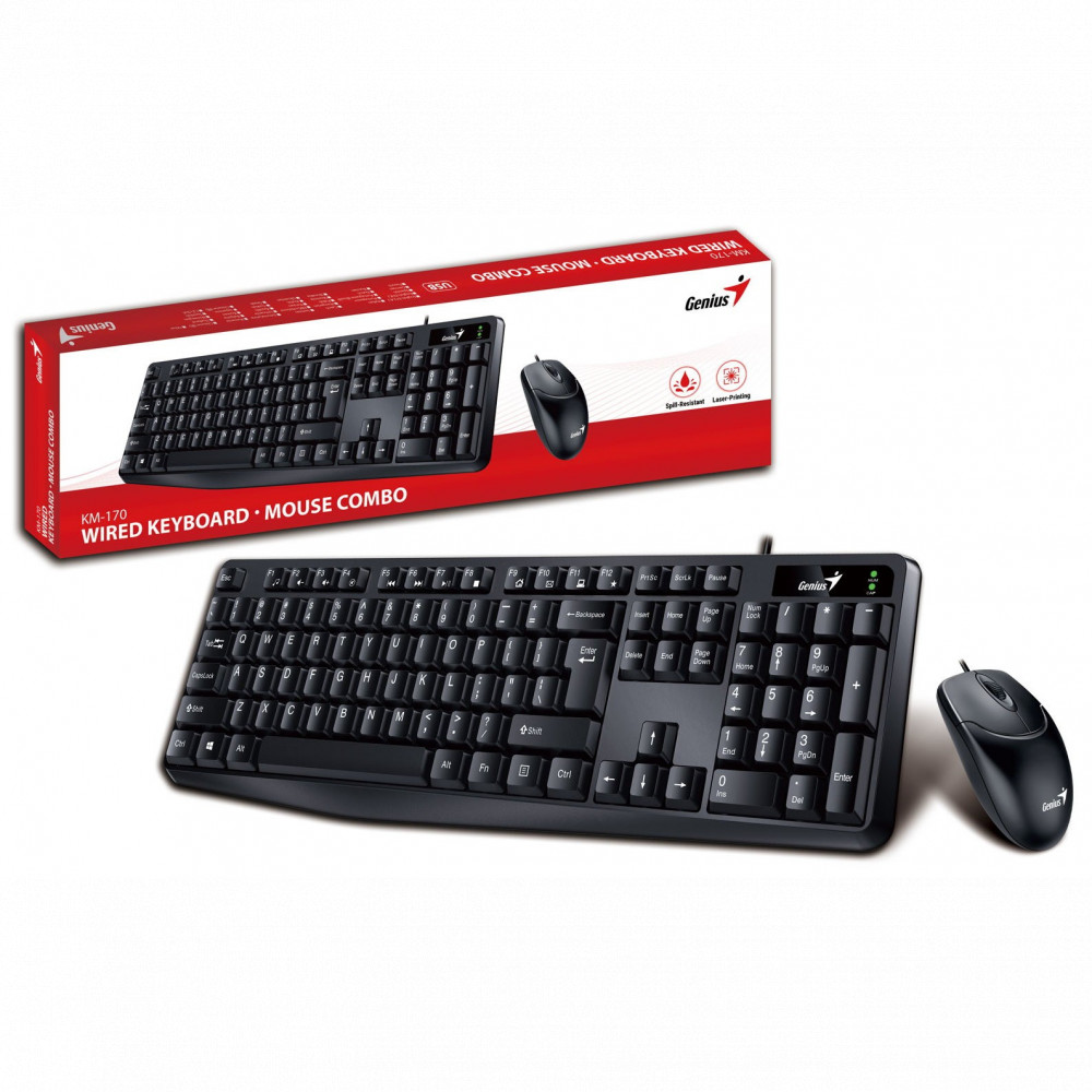 Клавиатура + мышь EnGenius Smart КМ-170 клавиатура+мышь 31330006403 - миниатюра 3