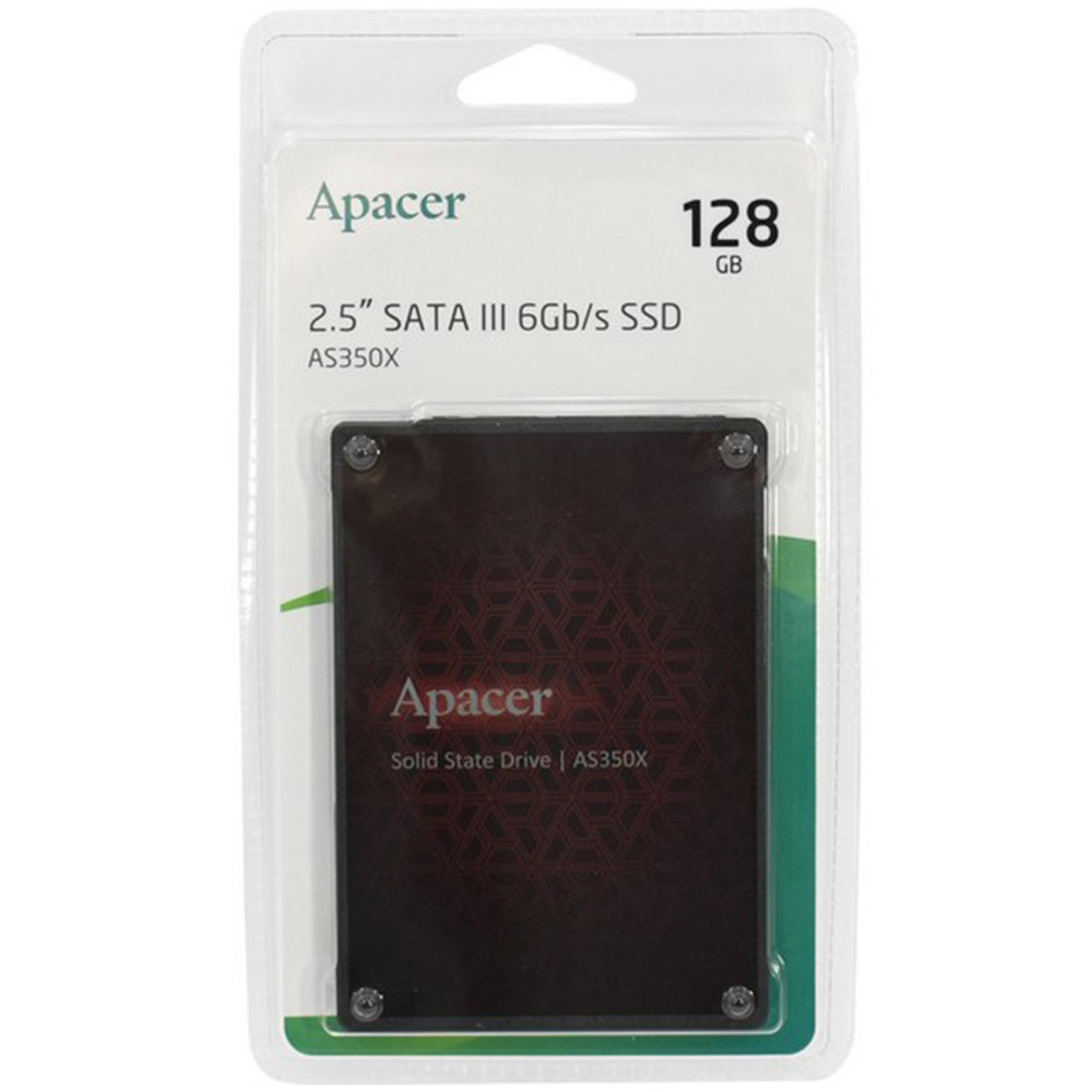 Жесткий диск Apacer AS350X AP128GAS350XR-1 SSD (твердотельные), 128 ГБ, 2.5 дюйма, SATA - миниатюра 3