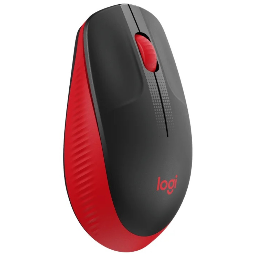 Мышь Logitech M190 Red 910-005908 Бюджетные, Беспроводная - миниатюра 2