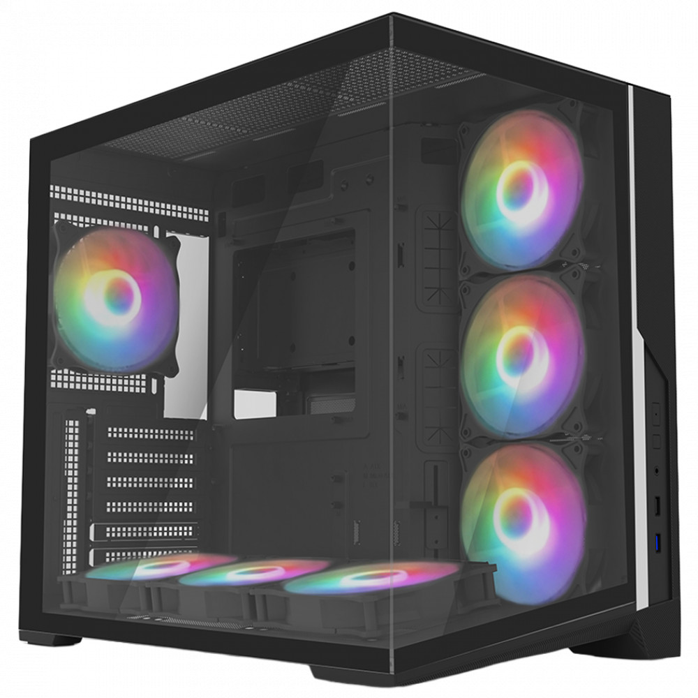 Корпус Zalman D40F D40F Black Mid-Tower — фото товара