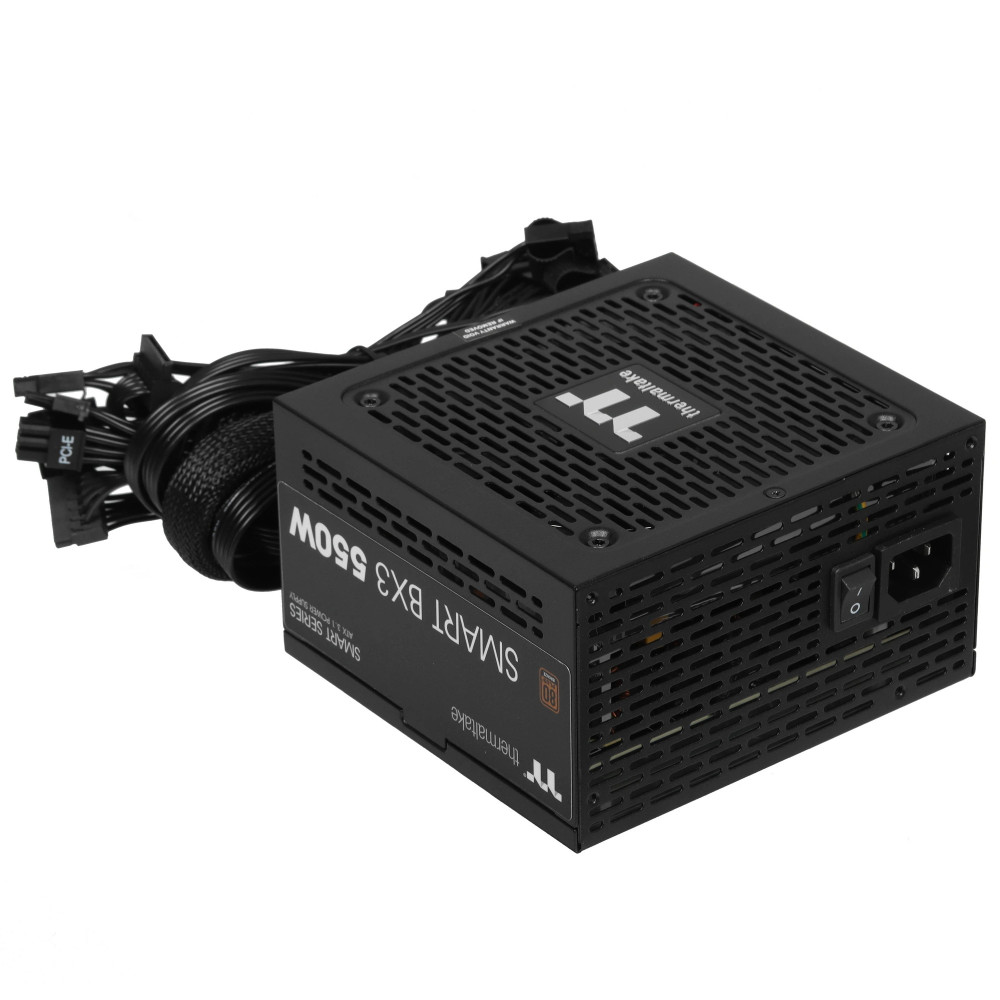 Блок питания Thermaltake Smart BX3 Bronze 550W PS-SPD-0550NNFABE-3 550 Вт, 80+ Bronze - миниатюра 3