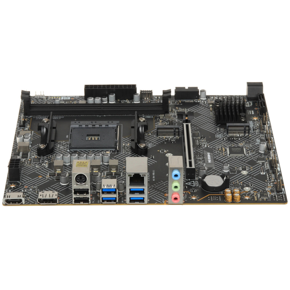 Материнская плата MSI PRO B550M-B Micro-ATX, AMD AM4 - миниатюра 3