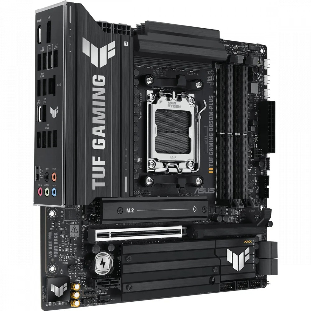 Материнская плата Asus TUF GAMING B850M-PLUS 90MB1IX0-M0EAY0 Micro-ATX, AMD AM5 - миниатюра 3
