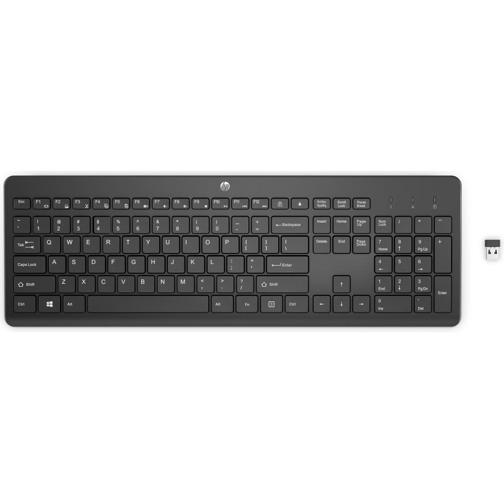 Клавиатура HP 230 3L1E7AA Беспроводная, USB - миниатюра 2