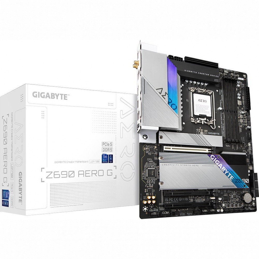 Материнская плата Gigabyte Z690 AERO G ATX, LGA 1700 - миниатюра 5