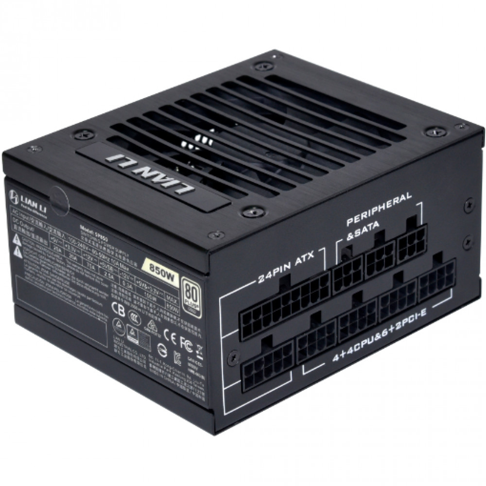 Блок питания Lian Li SP850 Black G89.SP850B.00EU 850 Вт - миниатюра 2