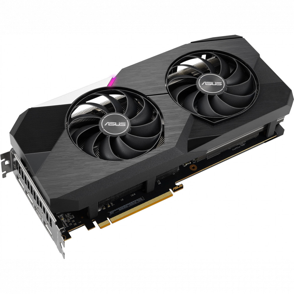 Видеокарта Asus AMD Radeon RX 6750XT DUAL-RX6750XT-O12G 12 ГБ - миниатюра 3