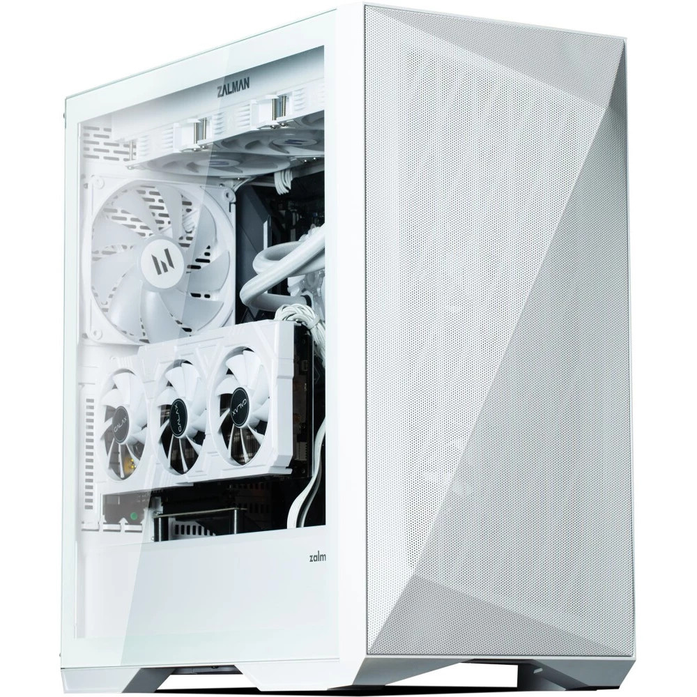 Корпус Zalman Z9 Iceberg MS E-ATX White Mid-Tower - миниатюра 3
